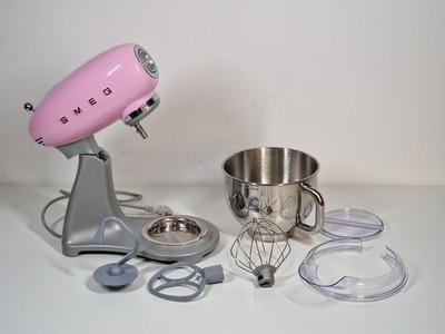 Smeg SMF02PKEU Küchenmaschine Pink 50's Design Retro Cadillac Pink 800W 4,2L