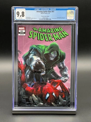 Amazing Spider-Man #61 CGC 9.8 (2025) - Doctor Doom- Silva - 616 Comics Edition