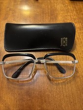 RODENSTOCK Constantin WD 1/20 12K 56mm White Gold Black Eyeglasses Frames