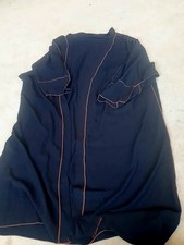 Black Abaya Beautiful Elegant Batwing With Scarf And Belt Eid  fit 52" to 53" 