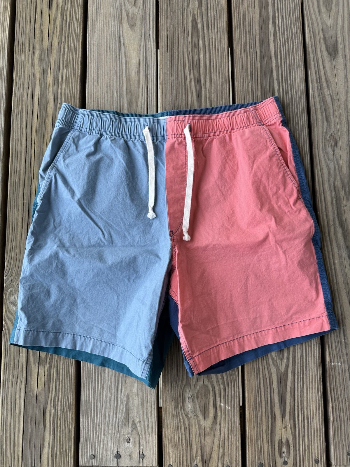 American Eagle Patchwork Shorts - Men’s Medium - … - image 1