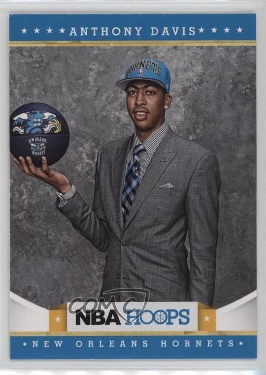 2012-13 NBA Hoops Anthony Davis #275 Rookie RC 13un