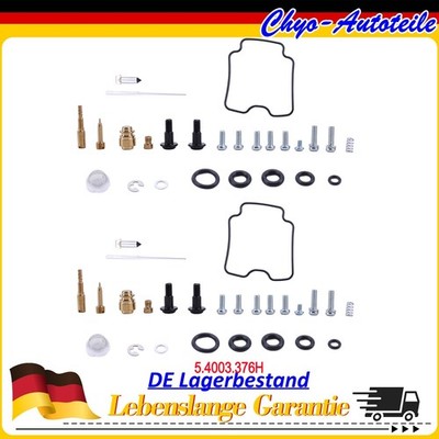 2x Vergaser-Reparatursatz für YAMAHA XVS 1100 Drag Star Star Classic A 1999-2005