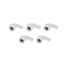 Wavin Elbow 90° Spigot 15mm HD4/15W Polybutylene Outer 29mm 2-part Pack of 5