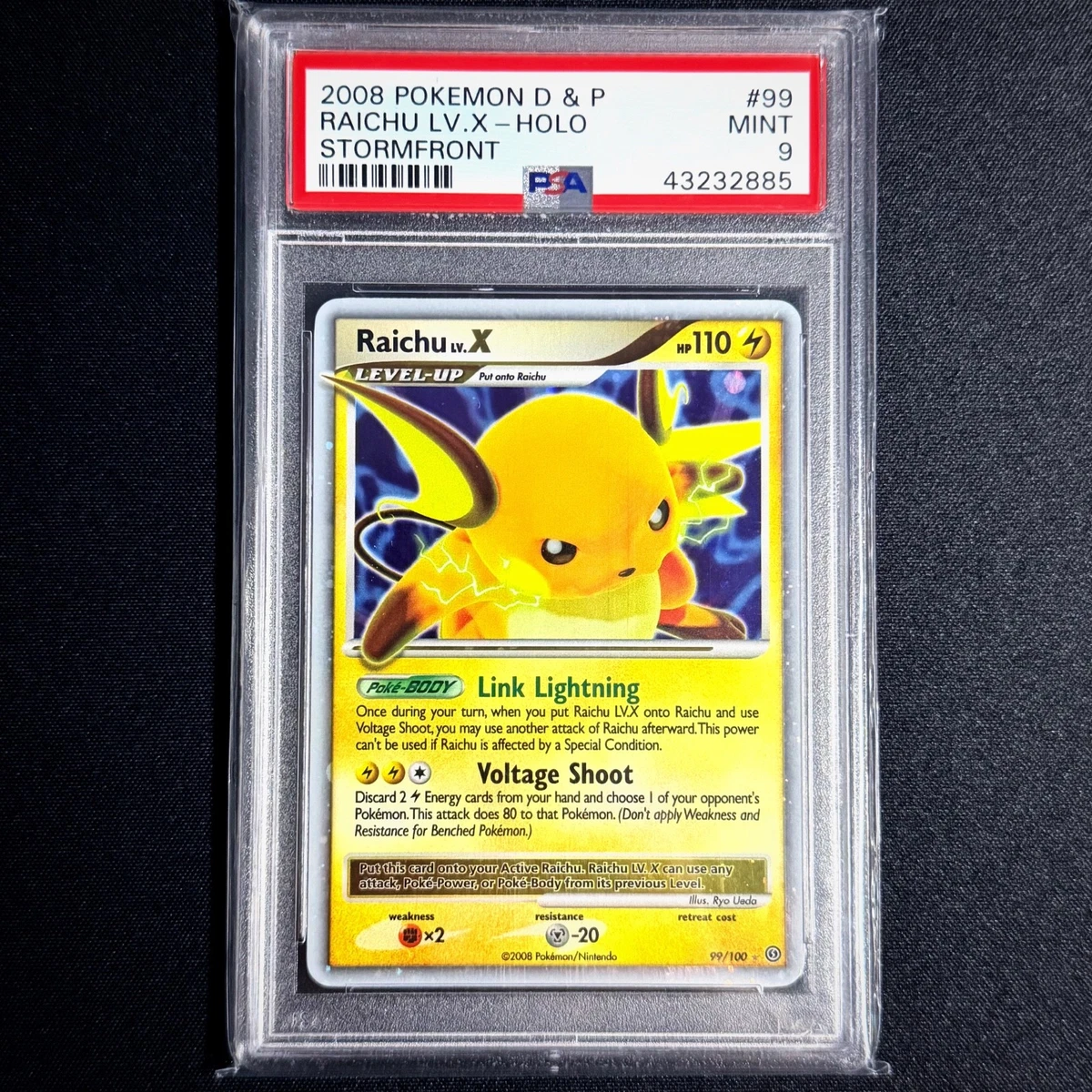 Raichu LV.X Pokémon TCG Cards for sale | eBay