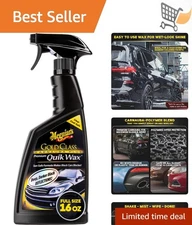 Car Wax Spray Clear Coat Safe 16oz Quick Shine Polishing for Dark Vehicles