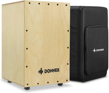 Cajon Box Drum,Full Size with Backpack Dual Adjustable Straps