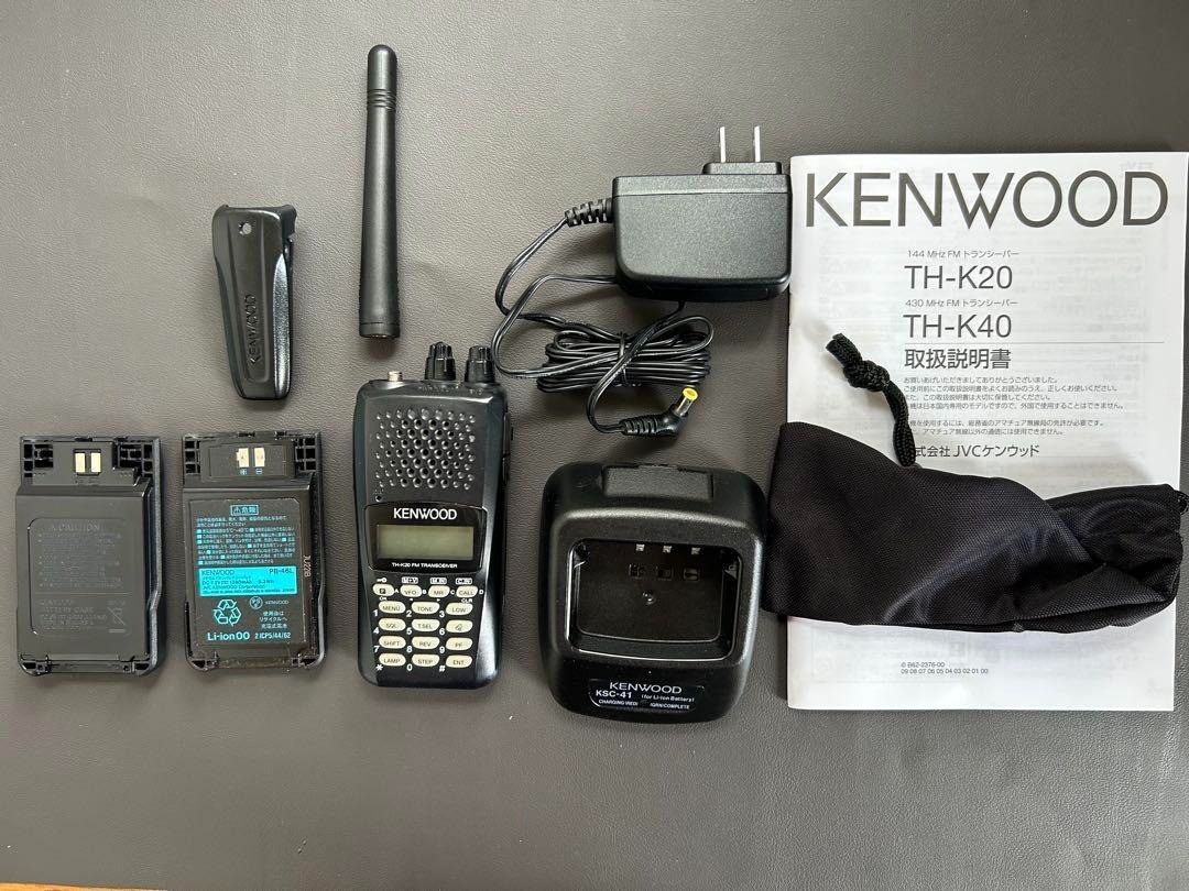 KENWOOD TH-K20 トランシーバー　オマケ付き KENWOOD TH-K20 トランシーバー オマケ付き KENWOOD TH-K20