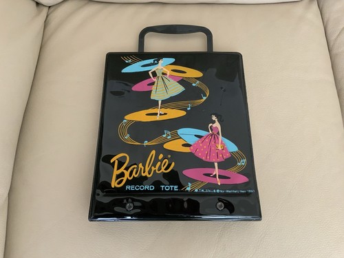 Vintage Mattel Barbie Doll Record Tote, Blank Index, Handles MINT Dated 1961 - Picture 10 of 17