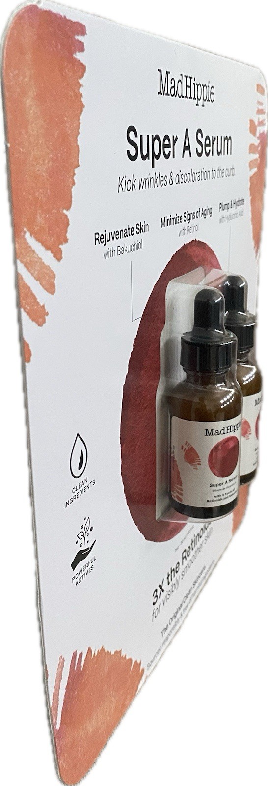 Mad Hippie Vitamin A Super A Serum Two Big Pack Each 1.02 fl oz 30 ml