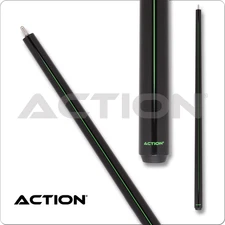 Action ABK11 Black with Neon Green Stripe Break Cue - 25oz! New! Free Shipping!