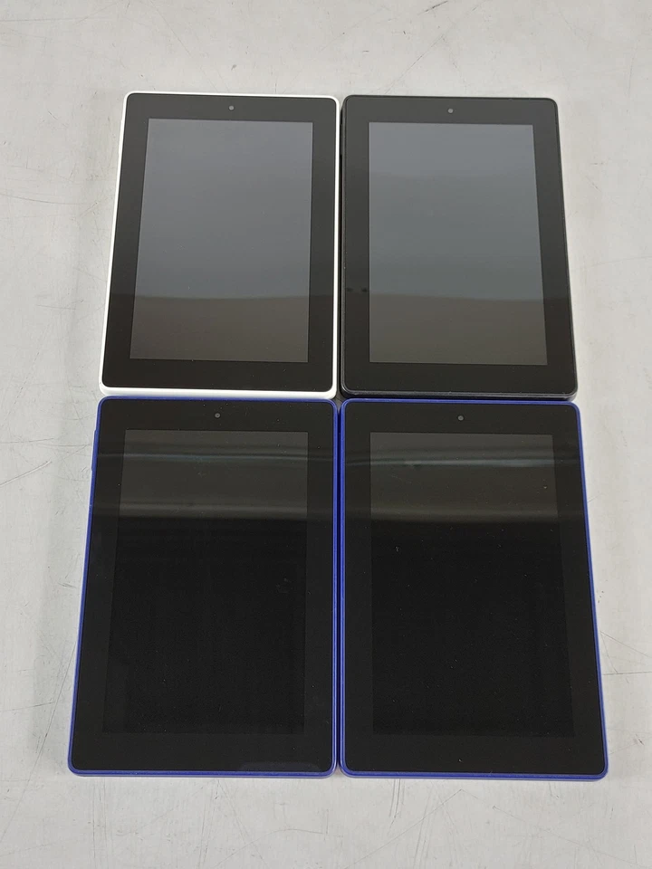 Lot of 4 Amazon SQ46CW Fire HD 7 (4th Gen) 16 GB Fire OS WiFi Only Tablets - Image 2 of 4