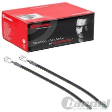 2x BREMBO BREMSSCHLAUCH HINTEN RECHTS+LINKS für AUDI A6 (4B2) VW PASSAT (3B2/3)