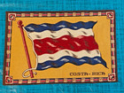 Antique 1910s  B-6 Cigar Box Felt Flannels World Flags: Lot of 4 Flags. L-6 — photo 2