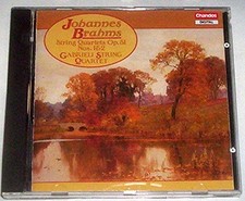 JOHANNES BRAHMS - Brahms: String Quartets Op. 51 Nos. 1  2 - CD -  Mint 