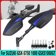 1Pair For SUZUKI GSX-S 750 1000 1000GT Rearview Rear View Mirrors Side Mirror