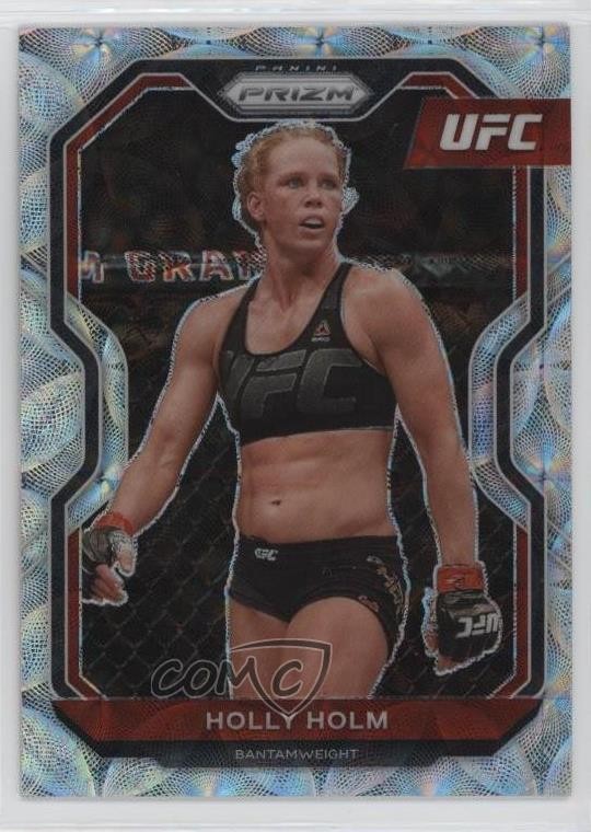 2021 Panini Prizm UFC Premium Box Set Scope Prizm 40/99 Holly Holm #4 0s9t