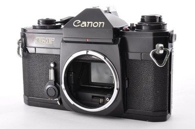 Canon EF Black 35mm SLR Film Camera Body Only FD Mount [Exc+5] From Japan