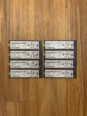 8x Western Digital PC SN730 512GB M.2|89-100% Health|Internal SSD (SDBQNTY-512G)
