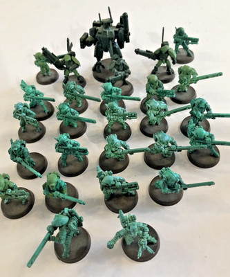 Warhammer 40k Tau Imperium Krieger Figuren x27