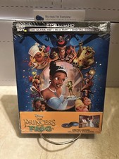 The Princess and the Frog 4K SteelBook Blu-ray Best Buy Exclusive [2009] No Dent