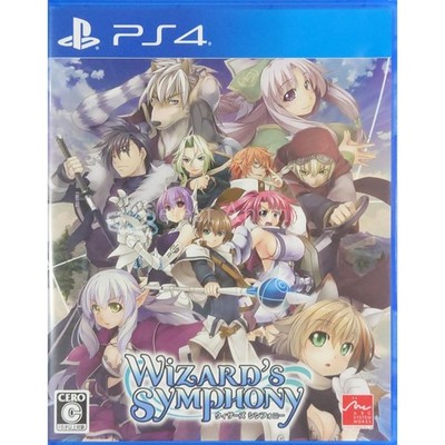 Wizard's Symphony PlayStation 4 PS4 NTSC-J CIB Digital Manual