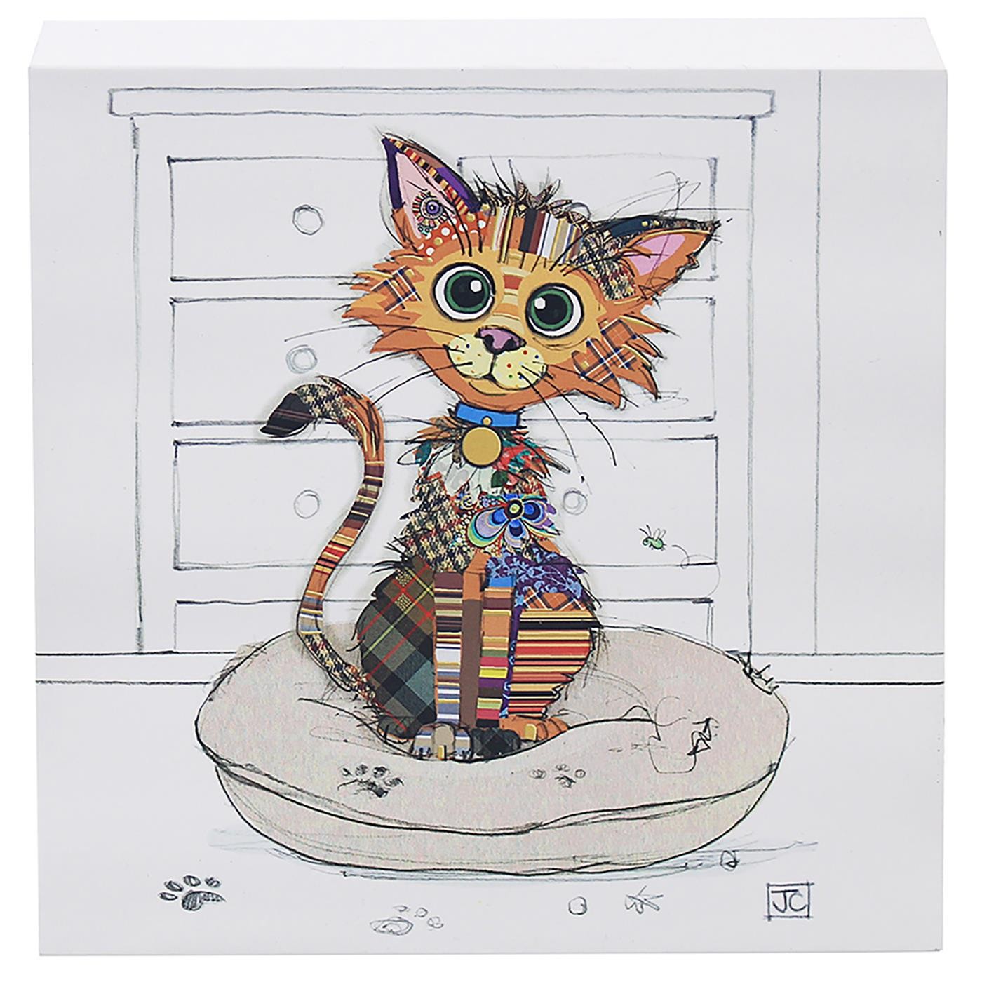 Lesser & Pavey Bug Art Kimba Kitten Memo Block