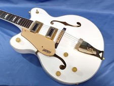 GRETSCH G5422GLH Usado Cuerpo de Arce Cuello de Arce Laurel Diapasón Blanco