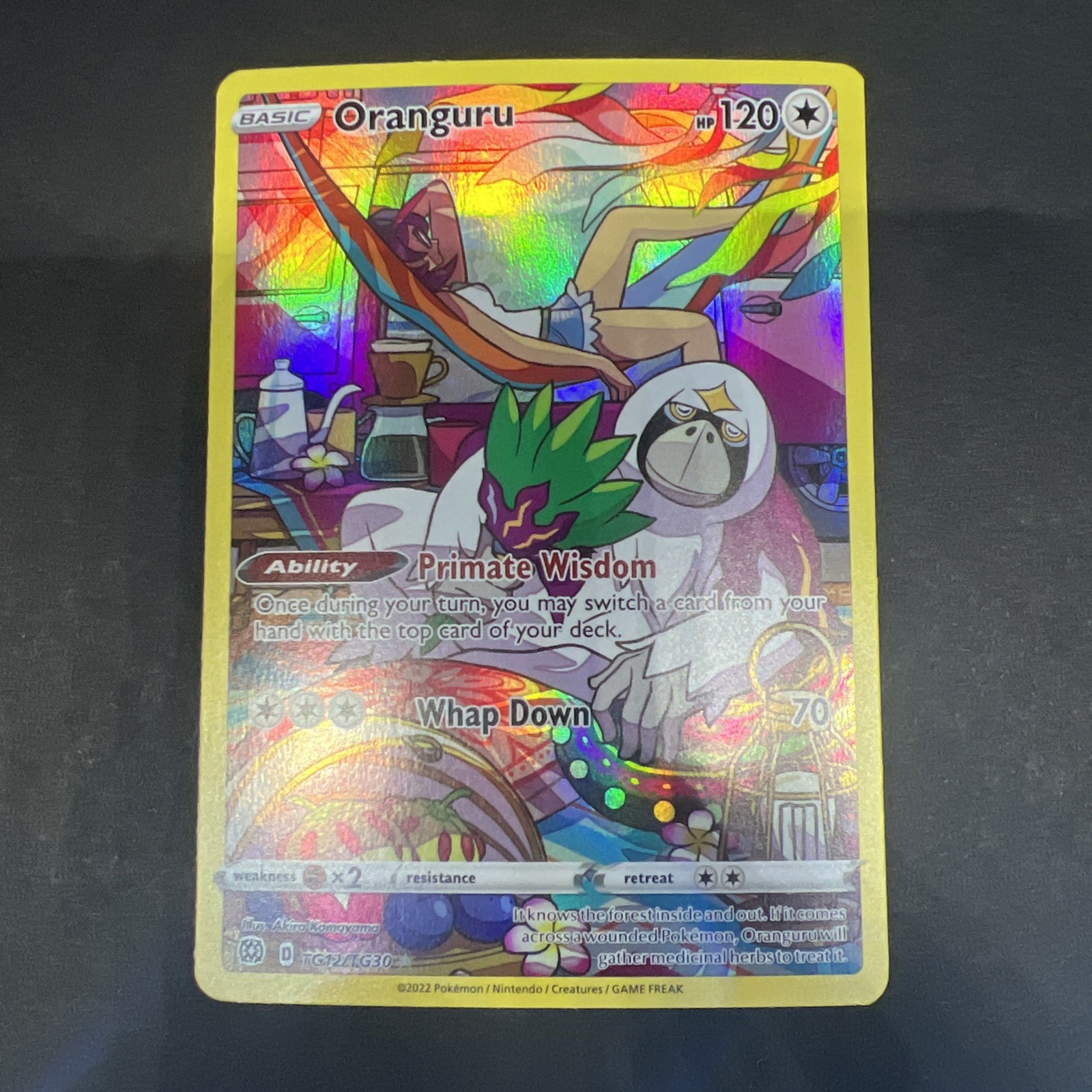 Oranguru - TG12/TG30 Brilliant Stars TRAINER GALLERY Pokemon - NM/MINT