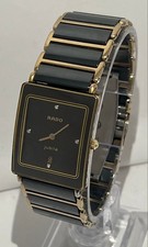 RADO Jubile 4 Diamond Quartz Watch 160.0281.3 Swiss Unisex Working