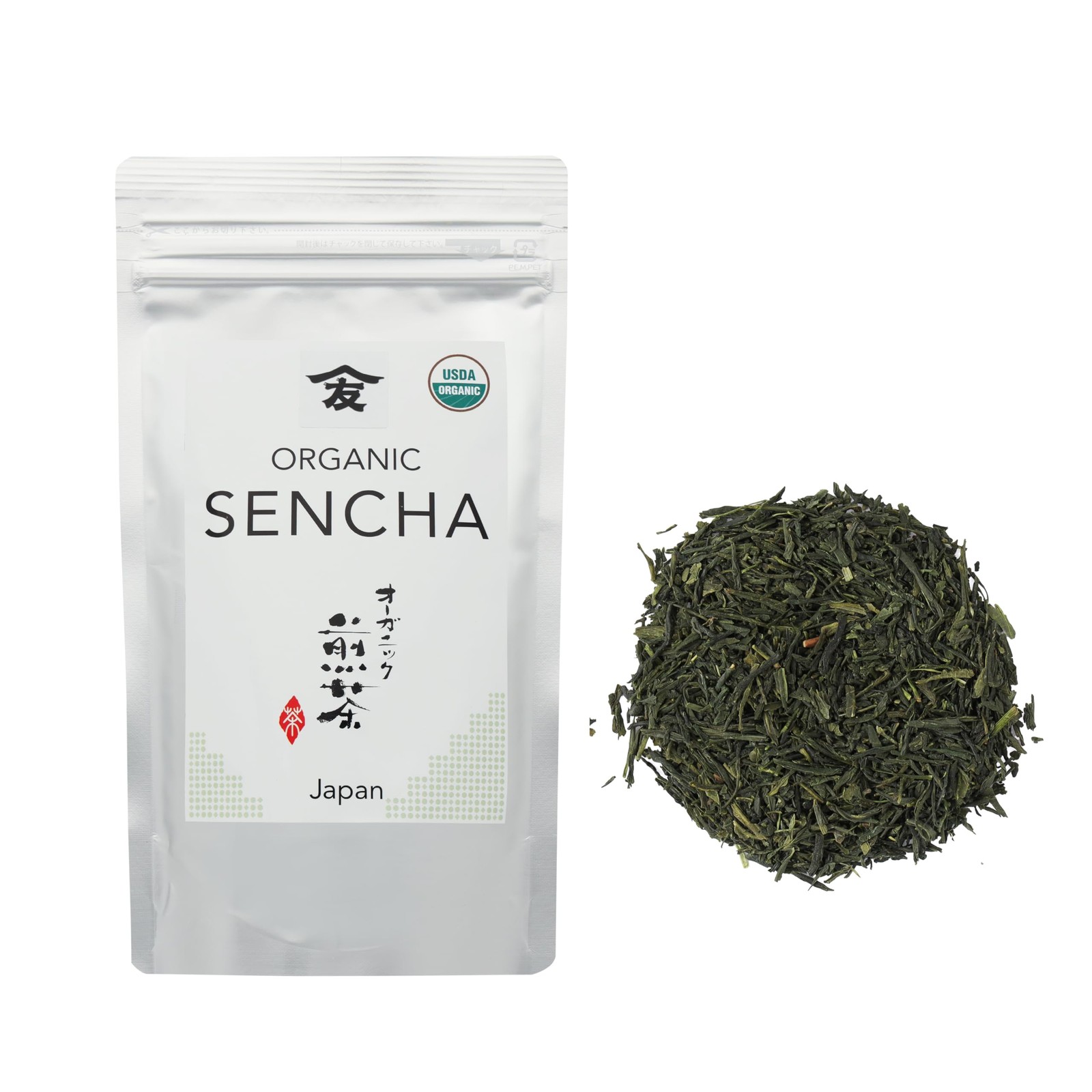 Organic Sencha - Loose Leaf Japanese Premium Green Tea, USDA