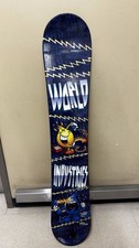 World Industries Snowboard Flame Boy Wet Willy Art 147cm Vintage Y2K RARE *Flaws