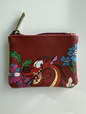 Loungefly Mulan Mushu Coin Purse OG HEART LOGO RARE