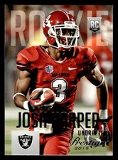 2015 Panini Prestige #251 Josh Harper Rookie Card Oakland Raiders. rookie card picture