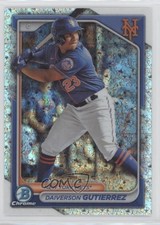 2024 Bowman Chrome Prospects Mini-Diamond Refractor Daiverson Gutierrez 6u5