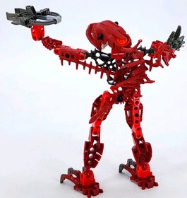 Lego Bionicle Piraka Hakann The Bully 8901 With Canister and manual