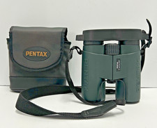 PENTAX Z-SERIES WATERPROOF BINOCULARS W/STRAP  CASE 8X43 6.3 DEGREES - EUC 