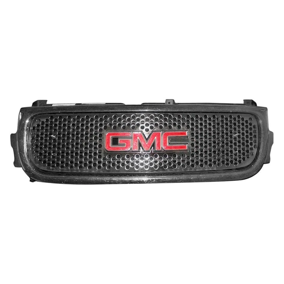 For GMC Sierra 1500 99-02 2-Pc Polished Round Punch CNC Machined Main Grille - Imagem 3 de 3