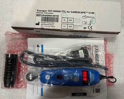 EXERGEN CORPORATION New EXERGEN Temporal Thermometer TAT-5000S-TTL GE CARESCAPE V100 2044860-001D