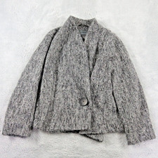 Oska Jacke Damen Gr. L Kurzmantel Blazer Anorak Blazer Strick Tweed Mohair Wolle