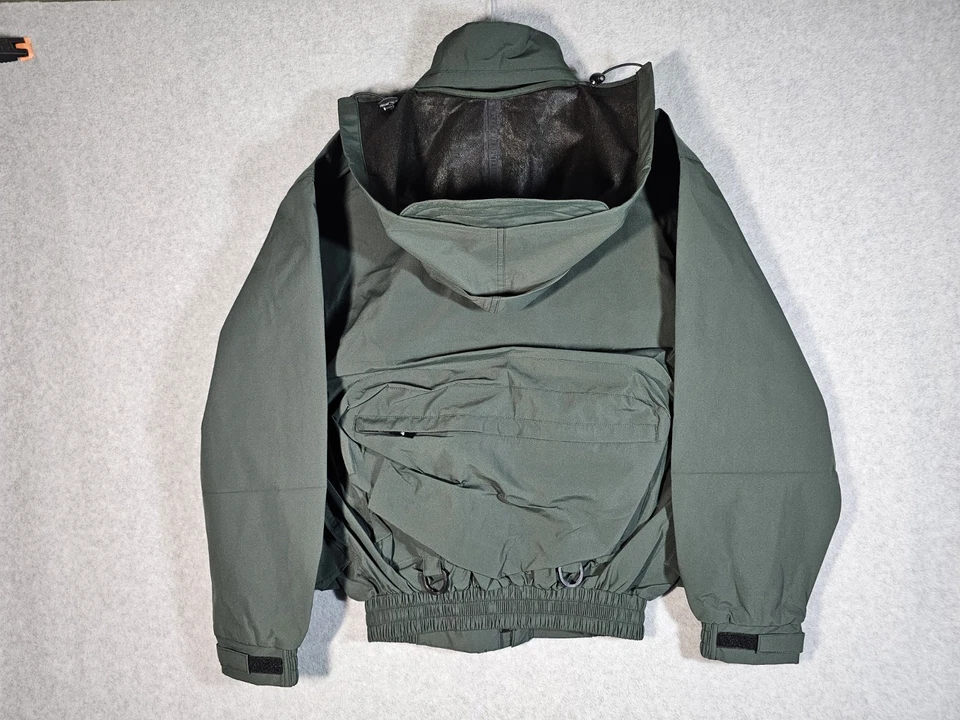 Chaqueta de Vadeo Frogg Toggs Cascades Para Hombre Talla Pequeña Verde Oscuro Nueva Con Etiquetas Foto 2 de 4