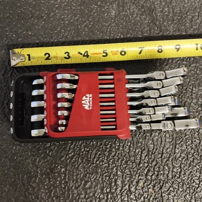 Mac Tools Ratcheting Wrench Flex Head Metric 12 Pieces Set 6-Point SRWMF126PT