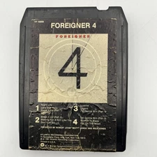 Foreigner 4 - Restored 8 Track Tape - New Pad and Splice