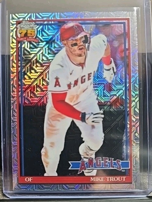 2026 Topps Series 1 Silver Pack Mojo- Mike Trout LAA ANGELS LOS ANGELES