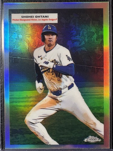2025 Topps Chrome Platinum Shohei Ohtani - Koufax 1955 Topps Doubleheader 55DH-1