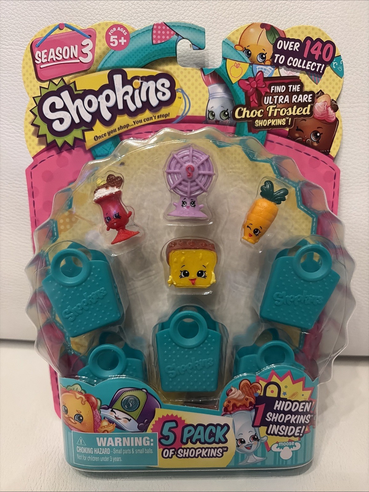 Shopkins Season 3 5 Pack New