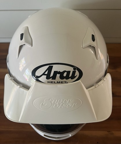 Arai Signet- Q Motorcycle Helmet White Size M - Picture 2 of 22