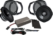 Hogtunes Lower Fairing 7" Speaker & Amplifier Kit for 1999-2013 Harley Touring