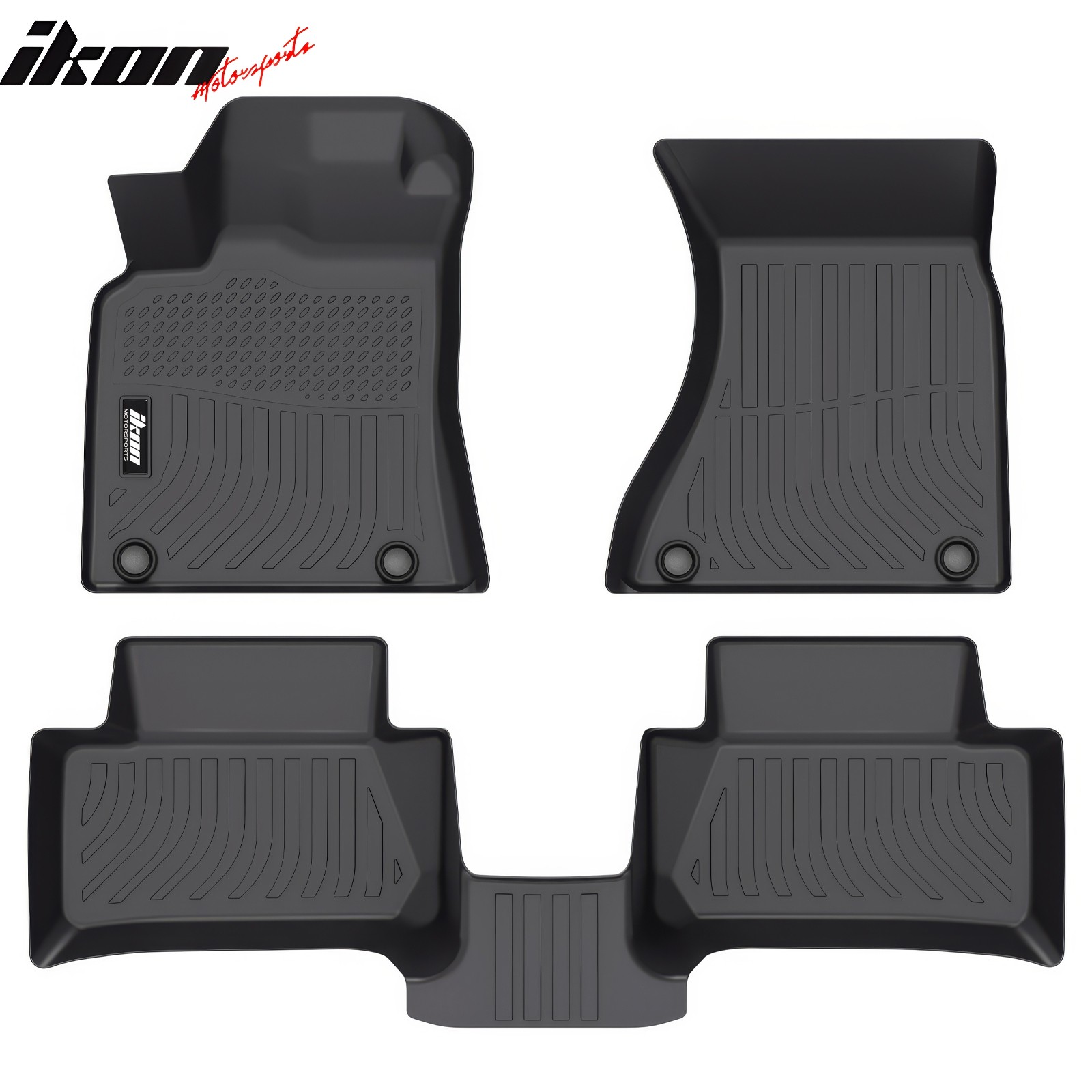 Fits 15-25 Porsche Macan All Weather Waterproof 3D TPE Floor Mats Liners Carpets