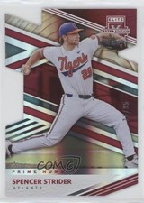 2020 Elite Extra Edition Prime Numbers A Die-Cut 74/95 Spencer Strider #133 4h5